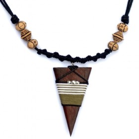 Tribal Pyramid Necklace